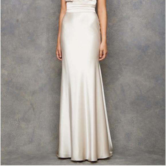 SOLD David Fielden wedding dress bridal size 10 - Picture 4 of 6